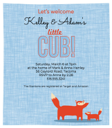 Little Fox Invitation